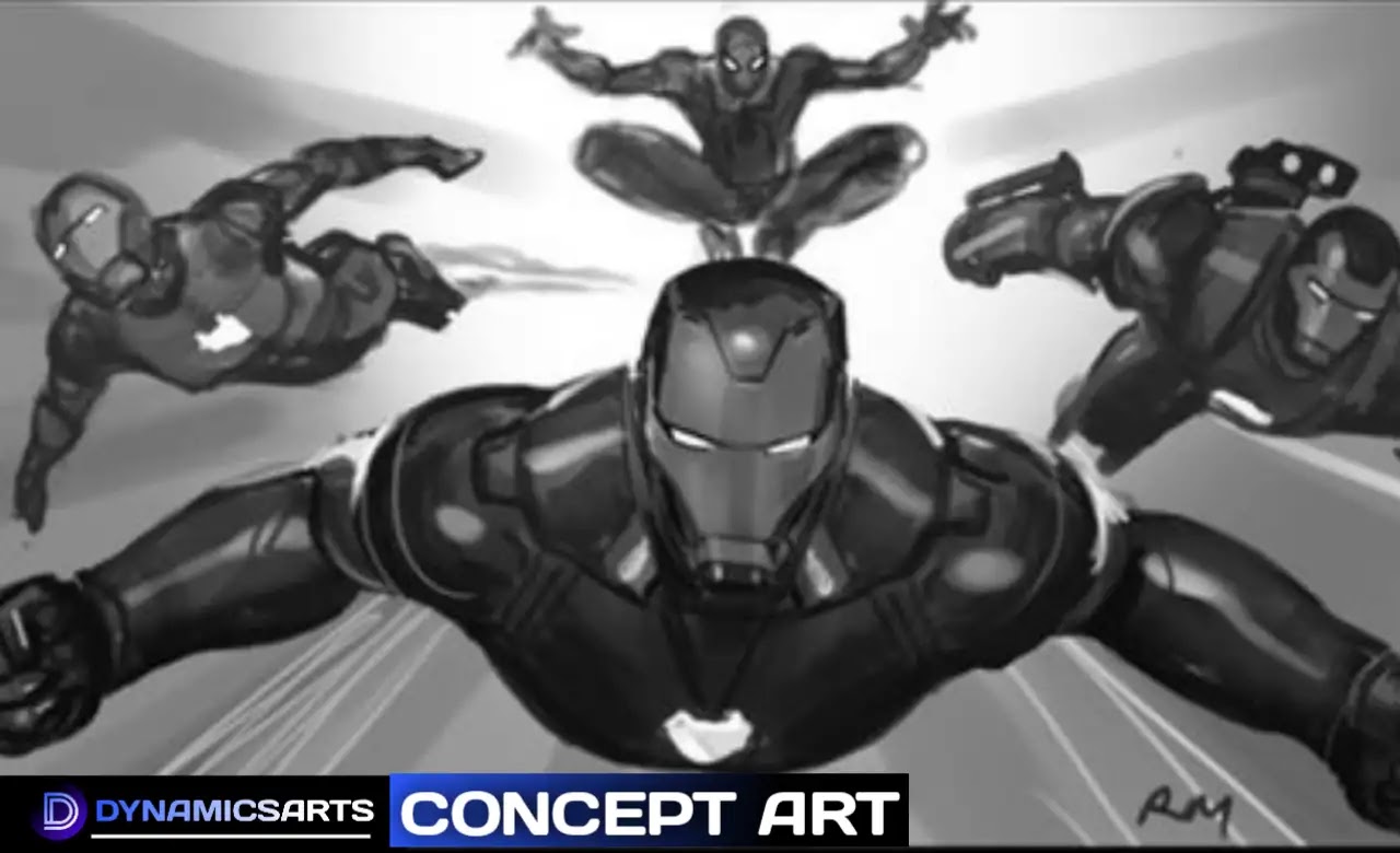 Avengers Endgame New Concept Art Reveals Ironman Family