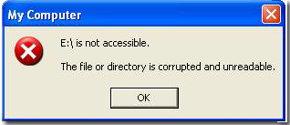 USB drive is inaccessible