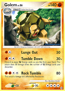 Golem Pokemon Card Arceus Set