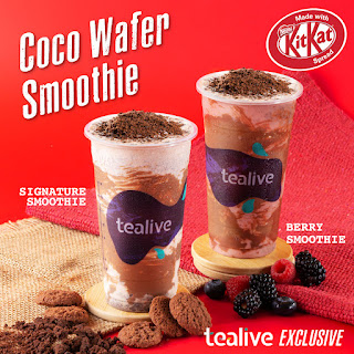 Have a Break, Have a KITKAT In Your Tealive Smoothie