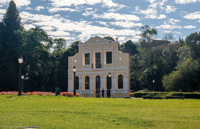 Portal Casa Mylla no Bosque Alemão (Memorial da Imigração Alemã)