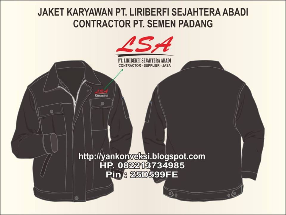 JAKET KARYAWAN PT