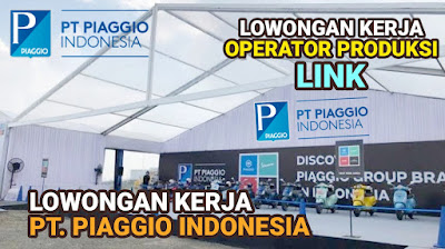 PT. PIAGGIO INDONESIA adalah agen tunggal dari merek - merek sepeda motor ikonik Italia seperti: Piaggio, Vespa, Aprilla dan Moto Guzzi yang hadir di Indonesia sejak 2011. Pabrik perakit sepeda motor Vespa ini sedang dibangun di Kawasan Industri Jababeka, Cikarang, Bekasi dan segera beroperasi di akhir tahun 2022. (Vespa pertama dari dan untuk Indonesia akan diluncurkan pada akhir tahun 2022). Indonesia menjadi negara keempat setelah Piaggio yang juga memiliki fasilitas produksi di Italia, Vietnam dan India.