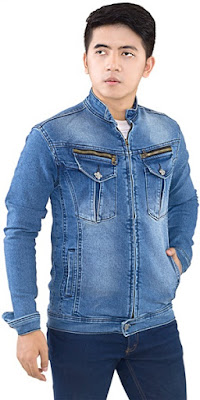 jaket jeans pria original bandung