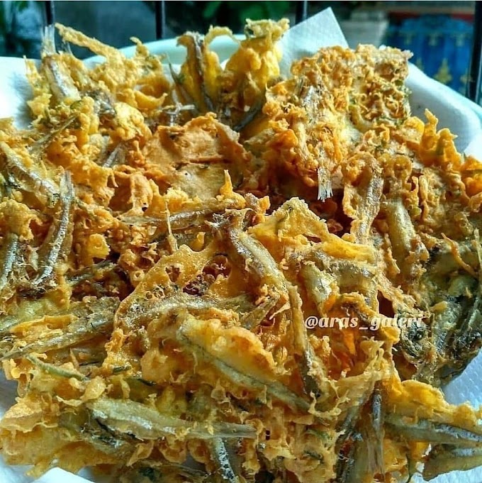 Resep PEYEK TERI BASAH Uenakkk