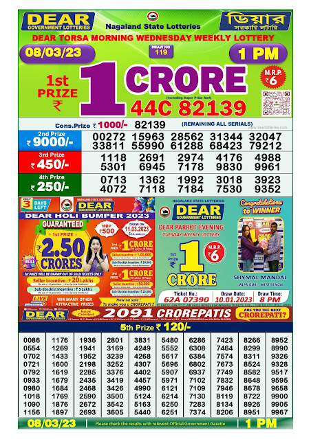 nagaland-lottery-result-08-03-2023-dear-torsa-morning-wednesday-today-1-pm