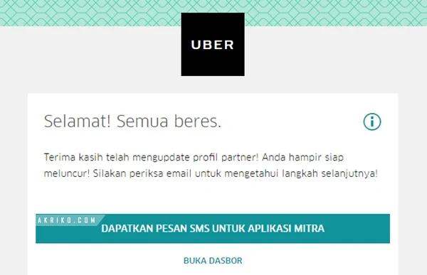 Cara Daftar Menjadi Driver Uber Motor