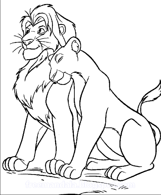 Disney free coloring page download