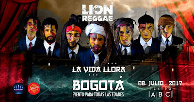 CONCIERTO DE LION REGGAE EN BOGOTÁ 1