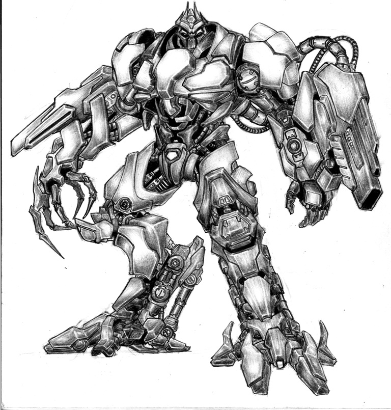 Gambar Gambar Sketsa Robot Gundam 28 Images Robots Mg 