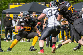 Sportfotografie American Football NRW Münster Blackhawks Köln Falcons