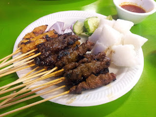 Satay and Ketupat