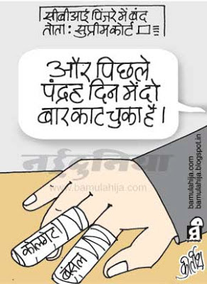 CBI, coalgate scam, pawan kumar bansal cartoon, congress cartoon, upa government, indian political cartoon