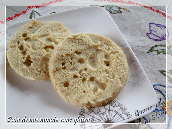 Pain de mie au micro-onde sans gluten