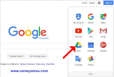  Google Drive adalah layanan penyimpanan daring milik Google yang diluncurkan pada  Cara Mudah Membuat Akun Google Drive