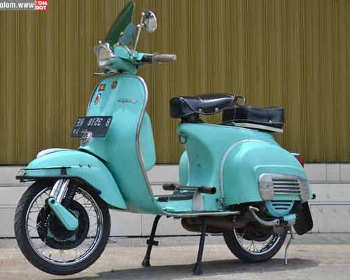 Foto modifikasi vespa matic antik airbrush aneh super 