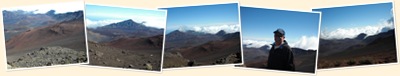 View Haleakala crater