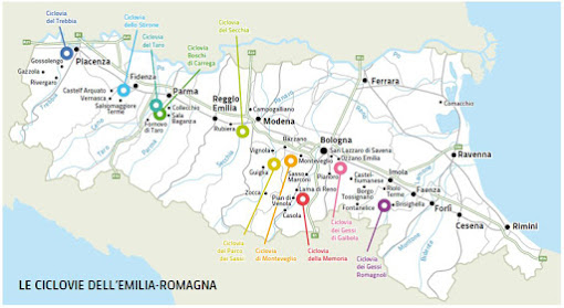 In bicicletta in Emilia Romagna