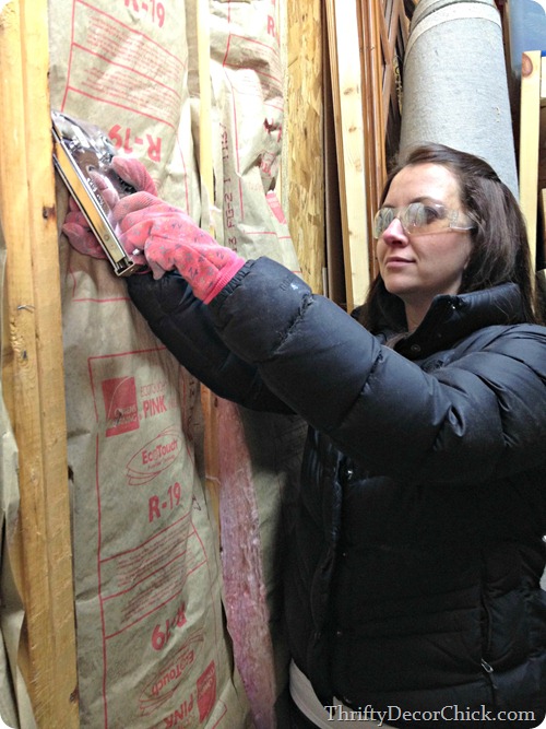 insulating garage