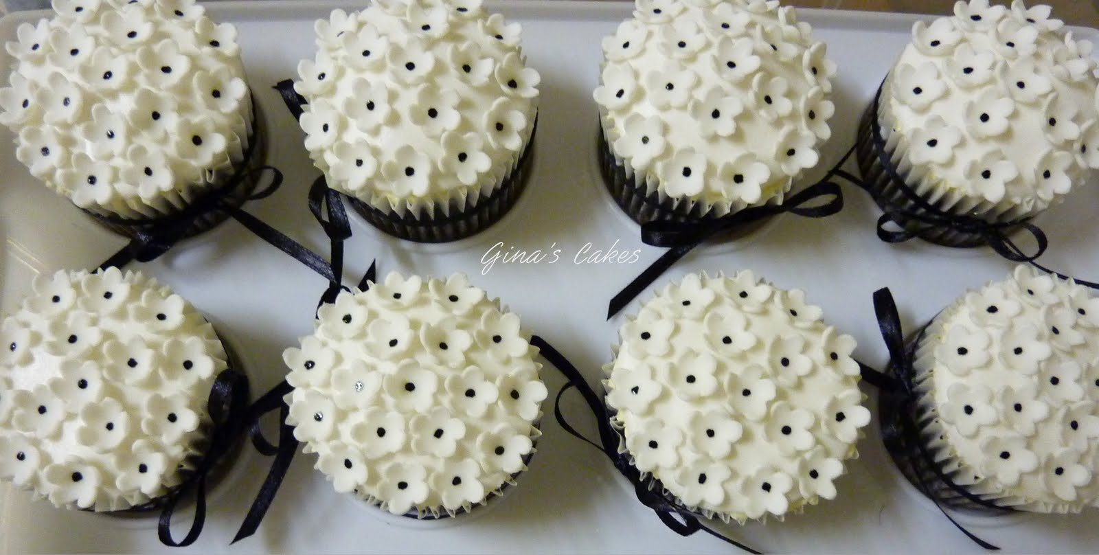 White Wedding Cupcakes