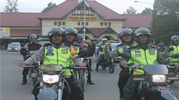 Antisipasi Kerawanan Malam Natal, Polres Serang Kota Gelar Patroli Gabungan Skala Besar