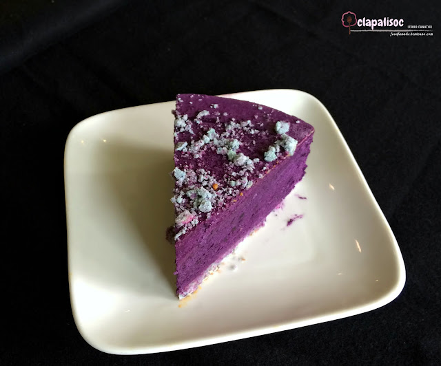 Ube Cheesecake from Lia's Cake in Season