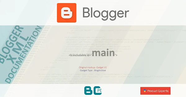 Blogger - main [BlogArchive GV1]
