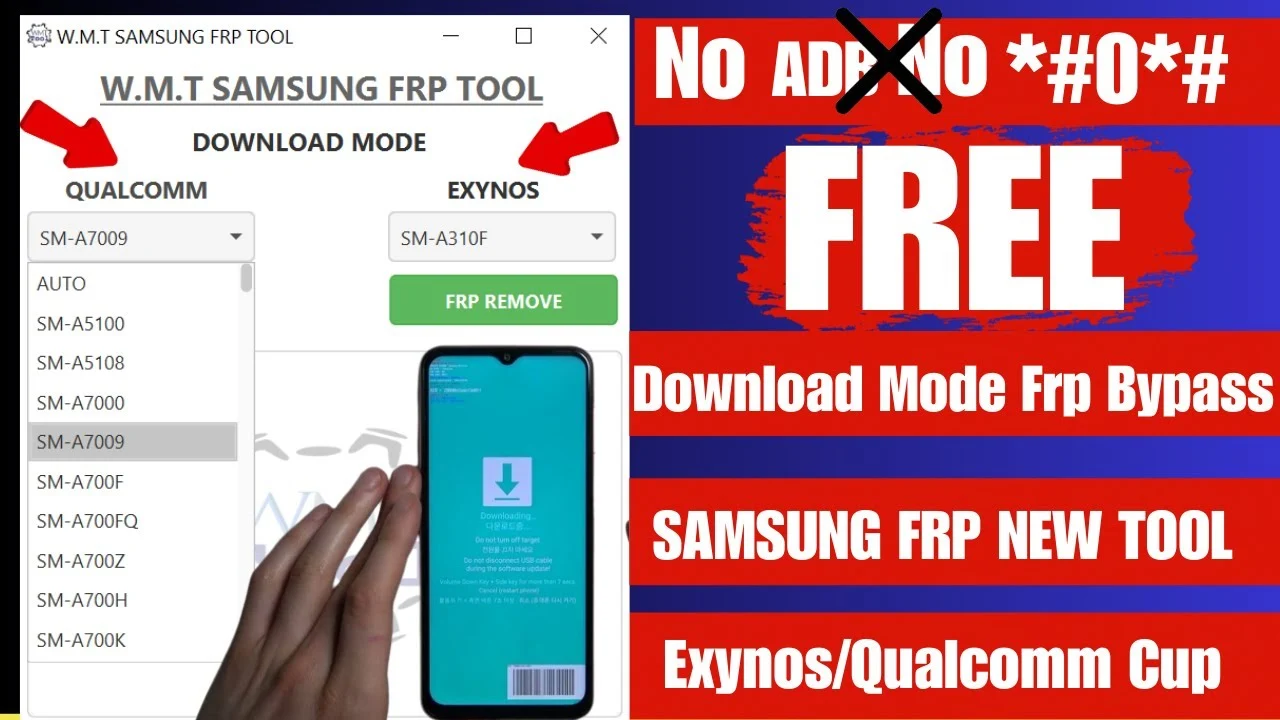 Samsung Frp Bypass Tool - New Method For One Click Frp Remove 2024