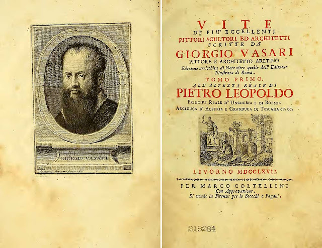 Le Vite di Giorgio Vasari, pubblicate da Mario Coltellini, Livorno