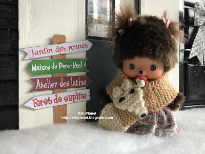 kiki monchhichi décoration noël christmas tuto diy easy facile