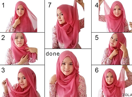 Tutorial Shawl Gaya Uqasha Senrose  cik sukα taip