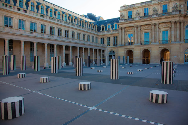 Robe étoilée aux Colonnes de Buren 💕