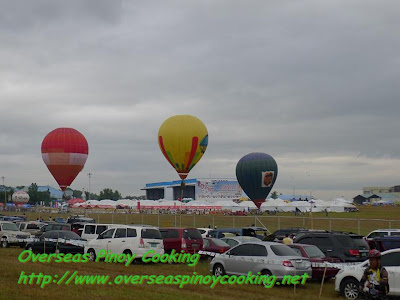 Hot Air Ballon Ready to Take Fly