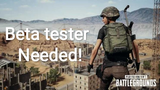 Here's an opportunity for you to become a 'beta' tester for 'Pubg Mobile' game.