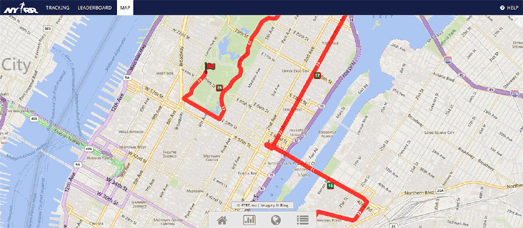 Maps Mania: New York Marathon Map