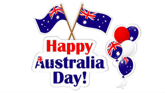 26 January Australia Day Flags Images