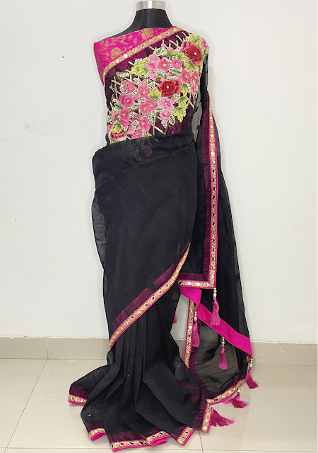 <img src="deshibesh.com" alt="Khan Saab Dhakai Jamdani Carnation Saree">