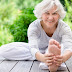 Three yoga poses suitable for menopause.