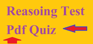 Reasoning Test Quiz
