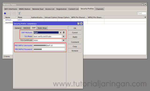 Tutorial Cara Menangkap Sinyal Wifi.id Seamless Menggunakan RouterBoard MikroTik