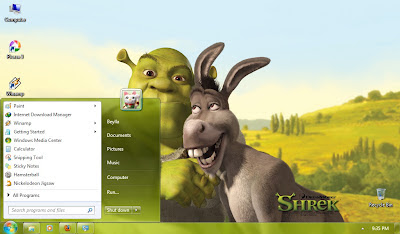 Shrek Theme For Windows 7