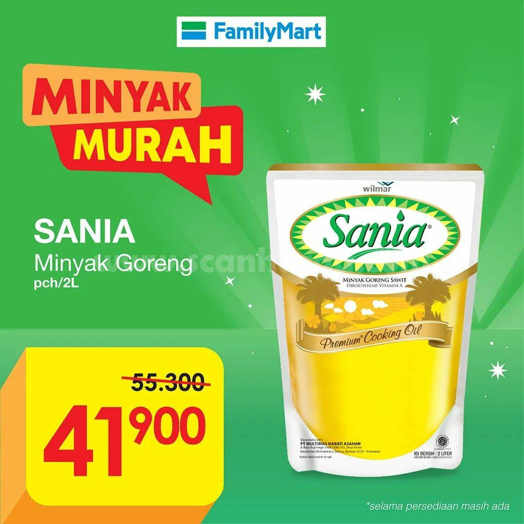 Promo FAMILYMART Harga Minyak Goreng Murah 2