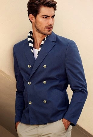 Trend fashion style gaya busana pakaian pria 2015 - Blazer dua kancing