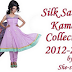 New Silk Salwar Kameez Collection 2012-2013 | Pakistan Silk Dresses | Silk Party Dresses