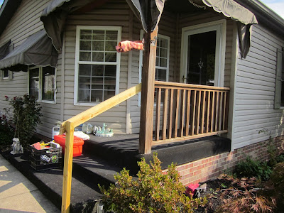 Staining and Painting porches