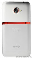 White HTC EVO 4G LTE