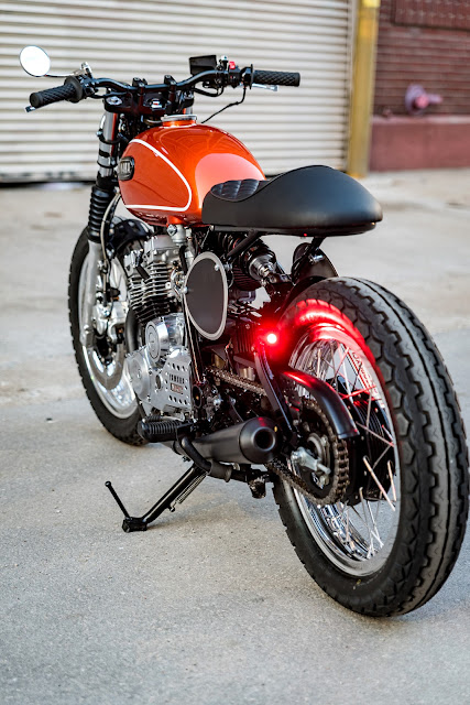 Yamaha XS400 By Hageman Motorcycles Hell Kustom