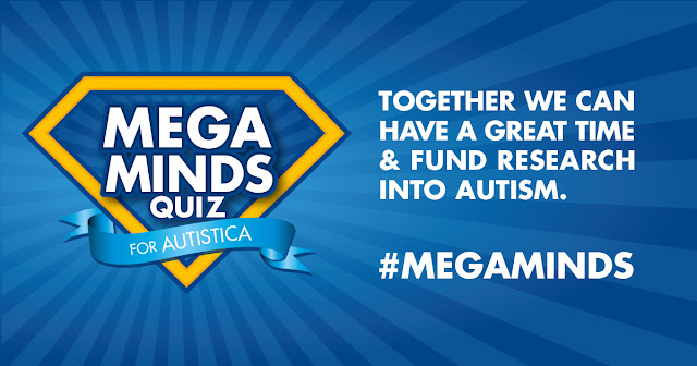 Autistica #MegaMinds quiz for autism fund raising, awareness