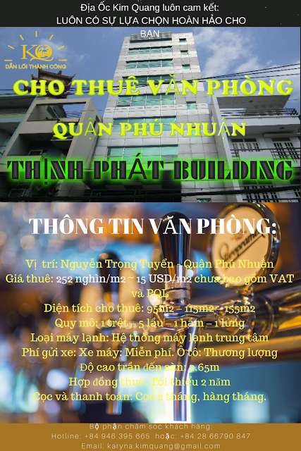 Thịnh Phát Building, Cao Ốc Thịnh Phát Quận Phú Nhuận