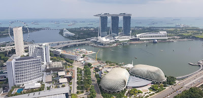 Singapore Marina Bay Sands Marina Cityscape